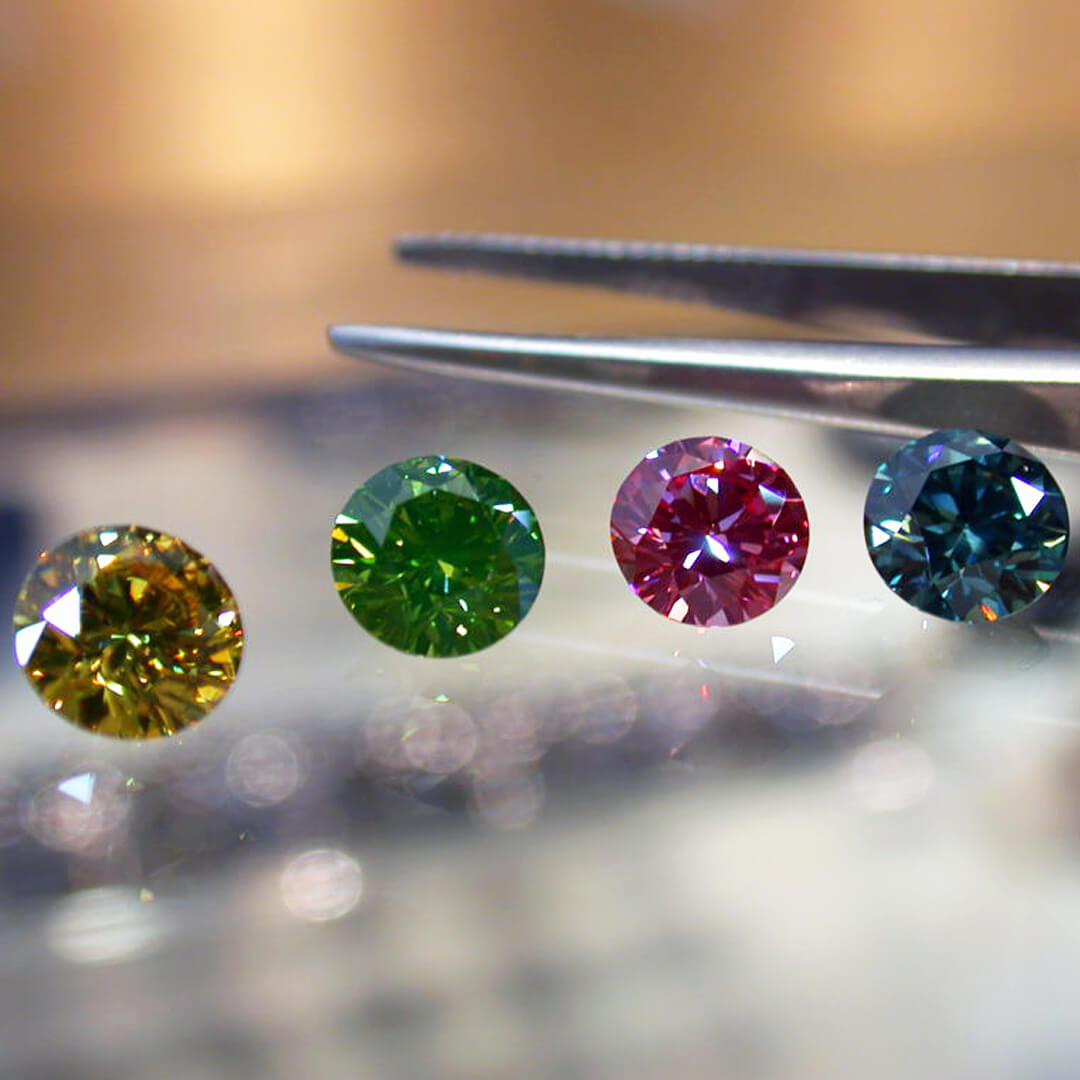 Coloured Diamonds