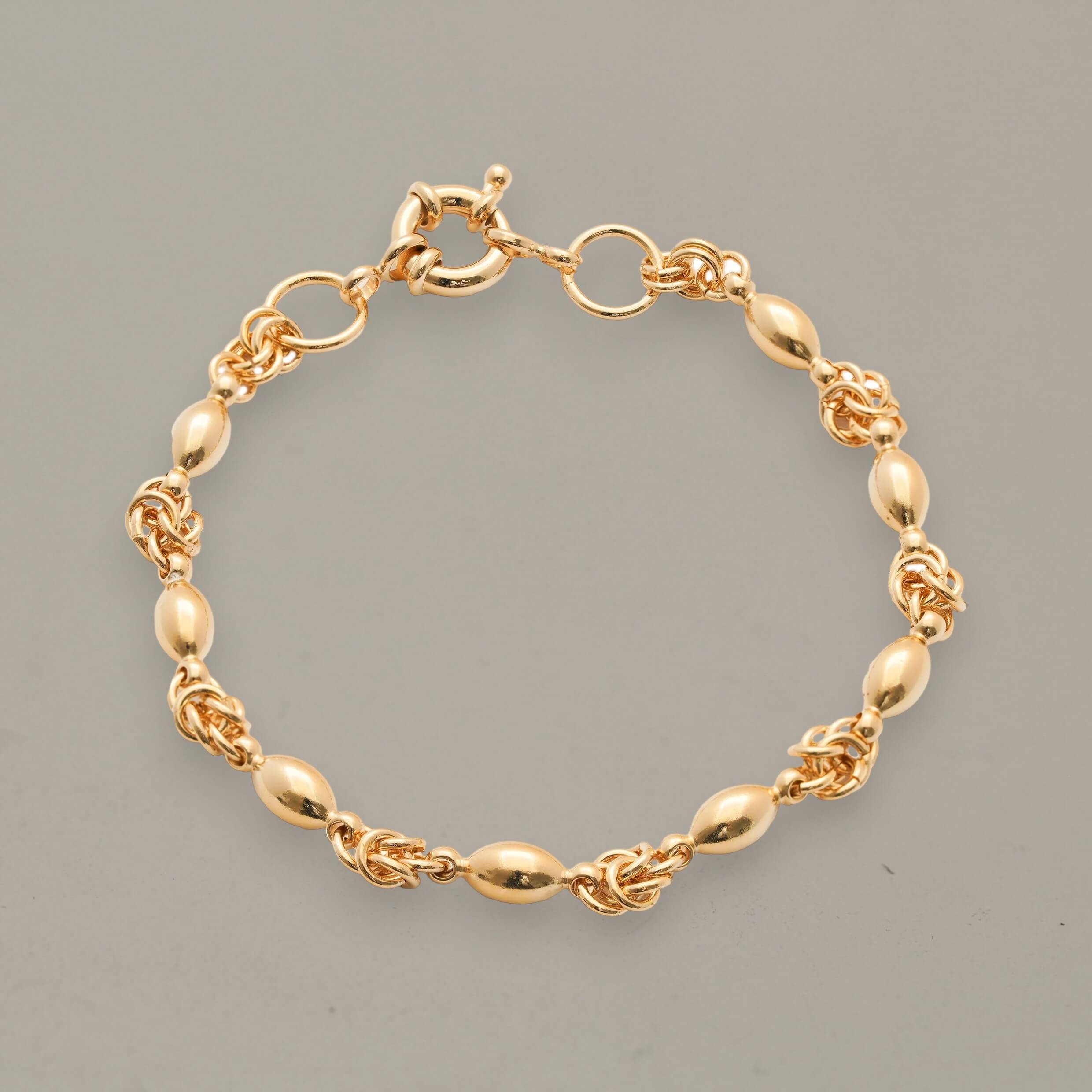 Rope and Bead Bracelet