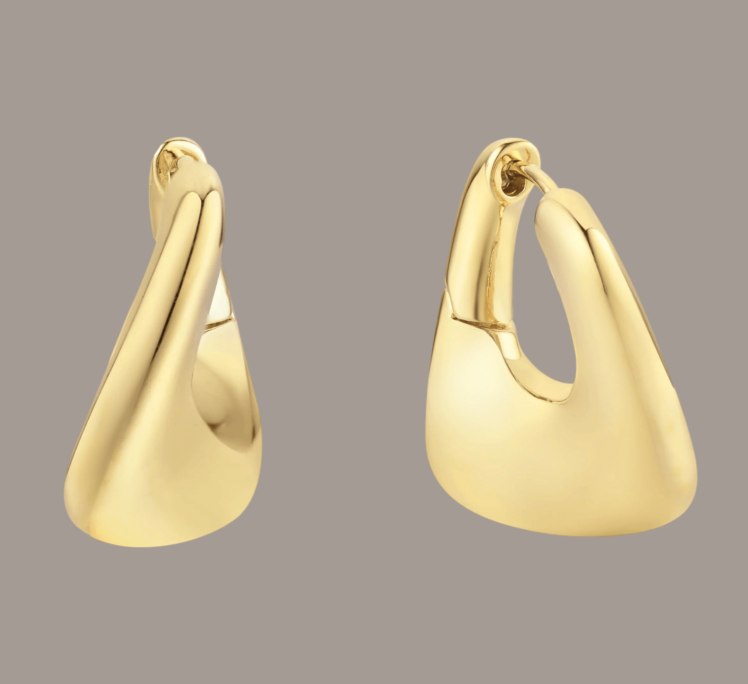 Twisted Square Earrings