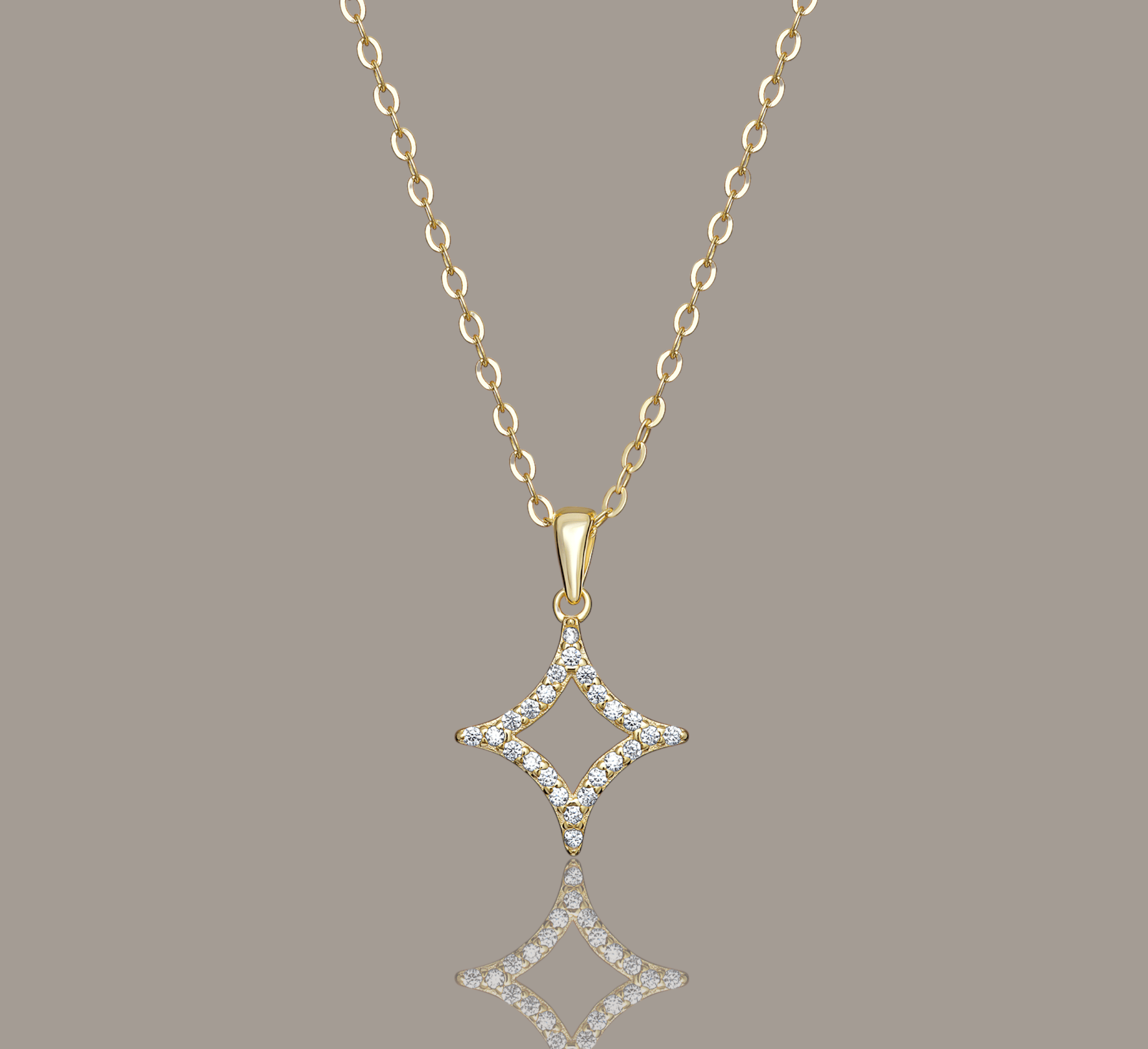 Star Stone-Set Pednant