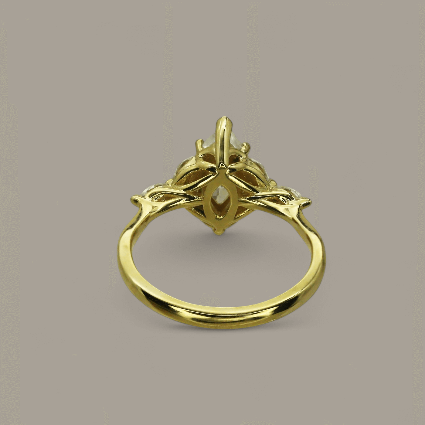 Elara' Marquise Diamond Engagement Ring - Neil Rayment Goldsmiths