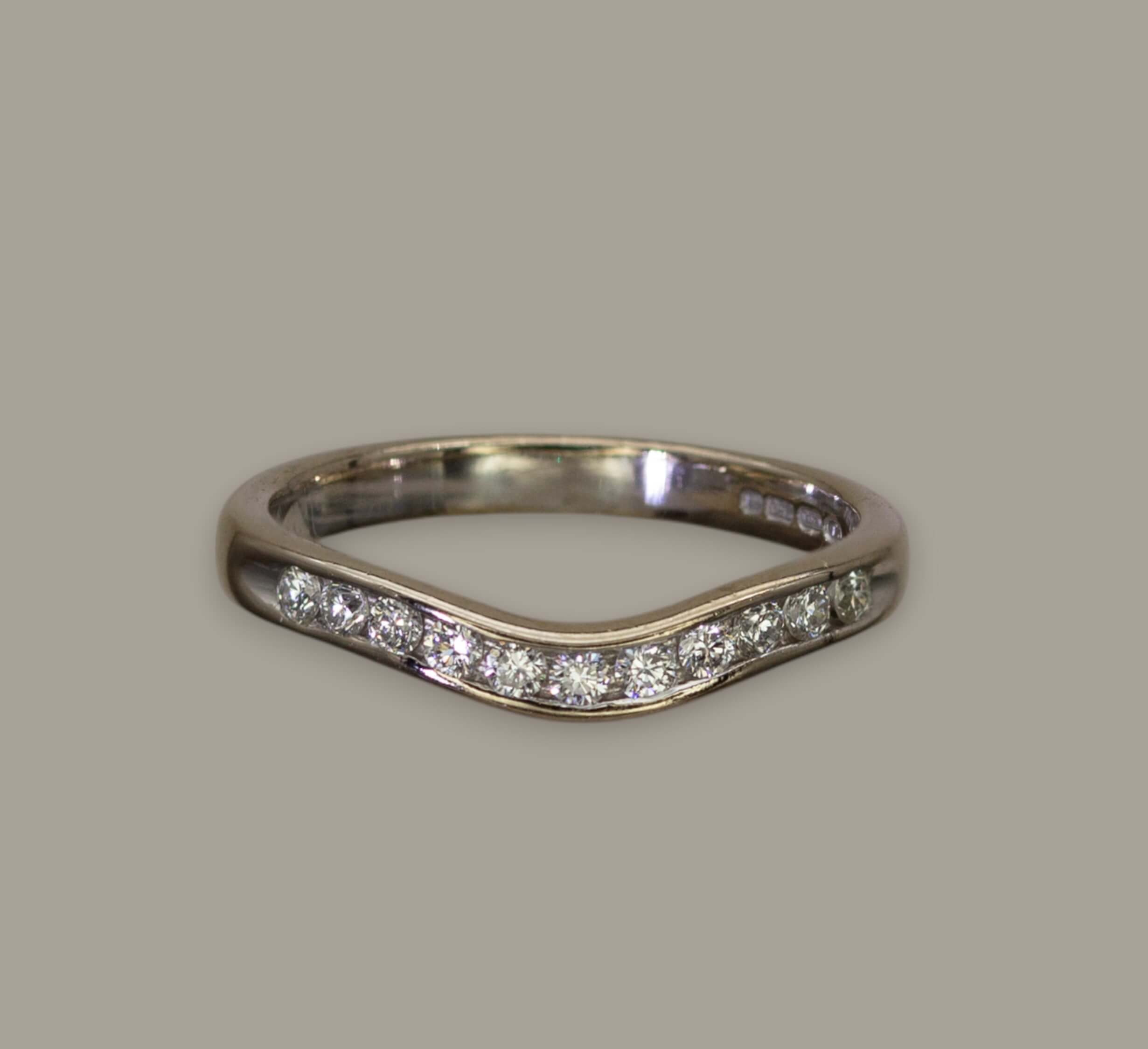 Natural Canadian Diamond Engagement & Wed Ring Set (Platinum)