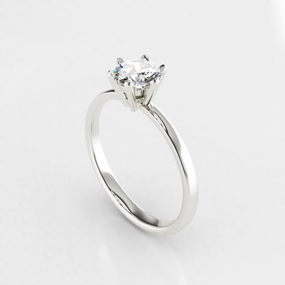 Timeless: Classic Six Claw Solitaire Diamond Engagement Ring