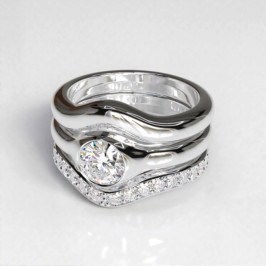 Simplicity: Platinum Fitted Wedding Ring