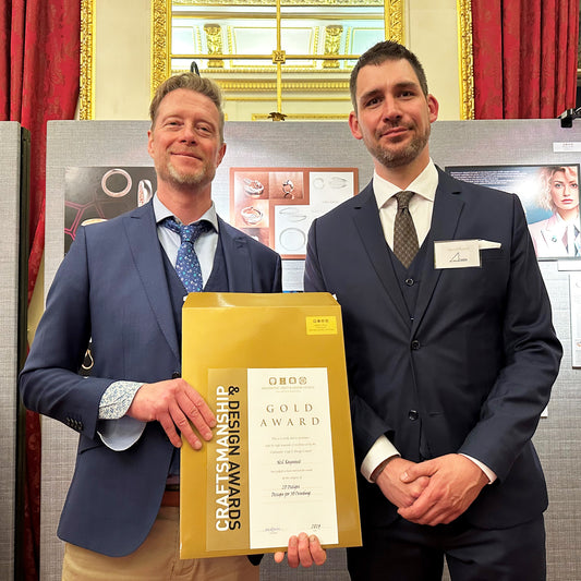 Celebrating Excellence: Our Gold Award Win at the Goldsmiths Craft and Design Council Awards 2024