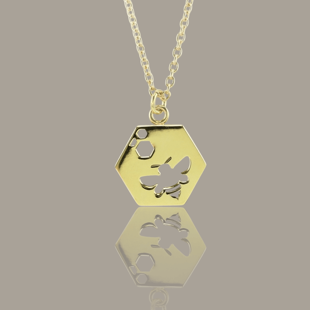 Hexagon Pendant - Neil Rayment Goldsmiths