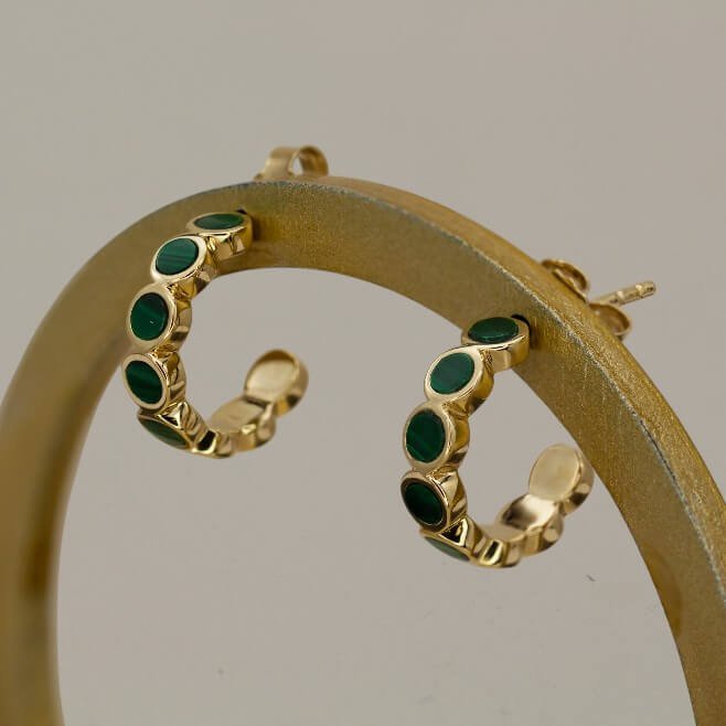 Malachite Hoops