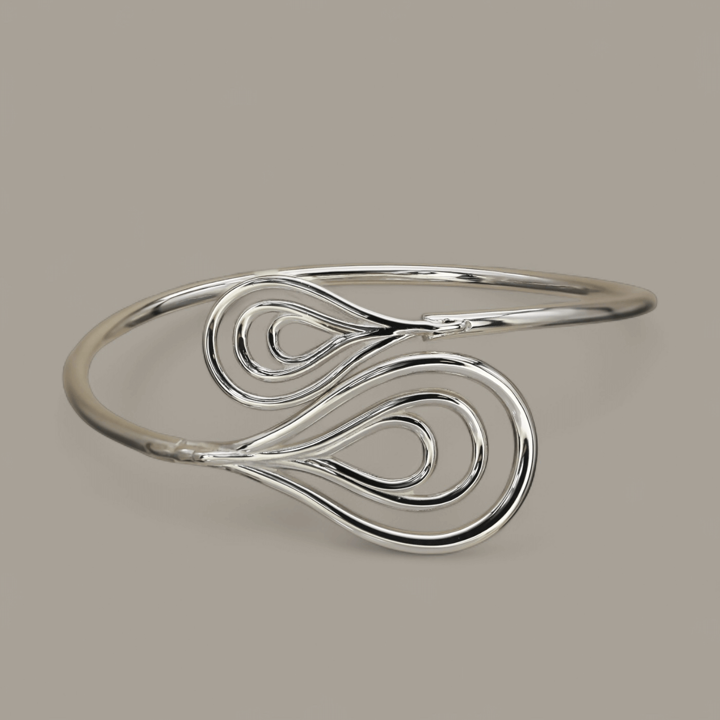 Small and Medium Fossil Bangle