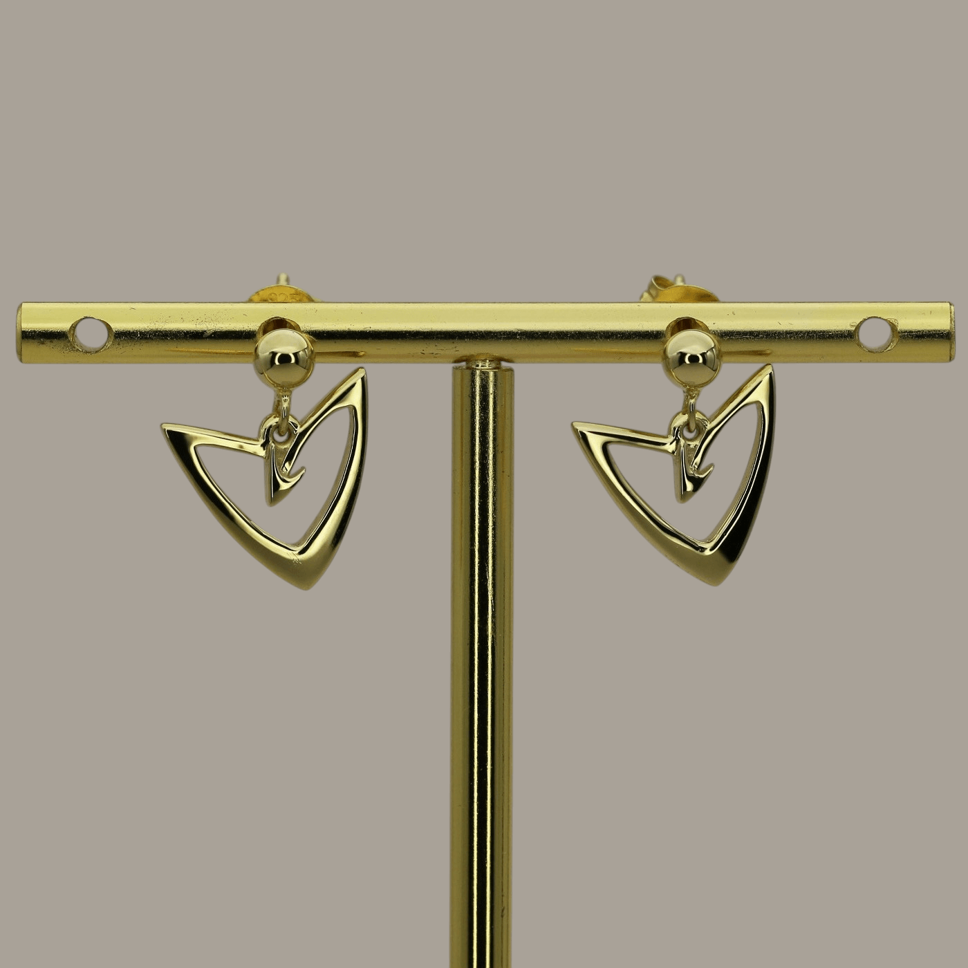 Calon Stud Earrings - Neil Rayment Goldsmiths