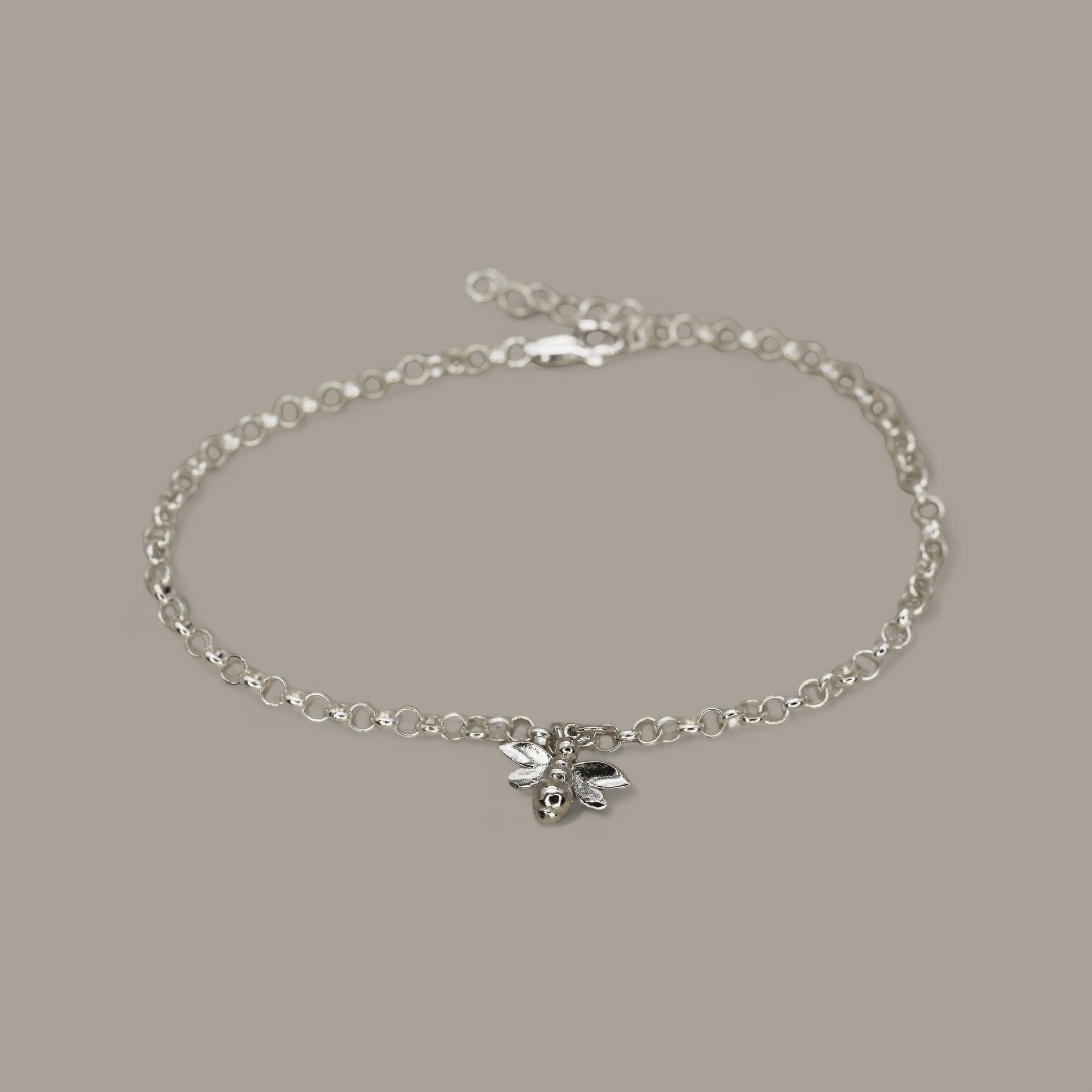 Belcher Chain Bee Bracelet - Neil Rayment Goldsmiths