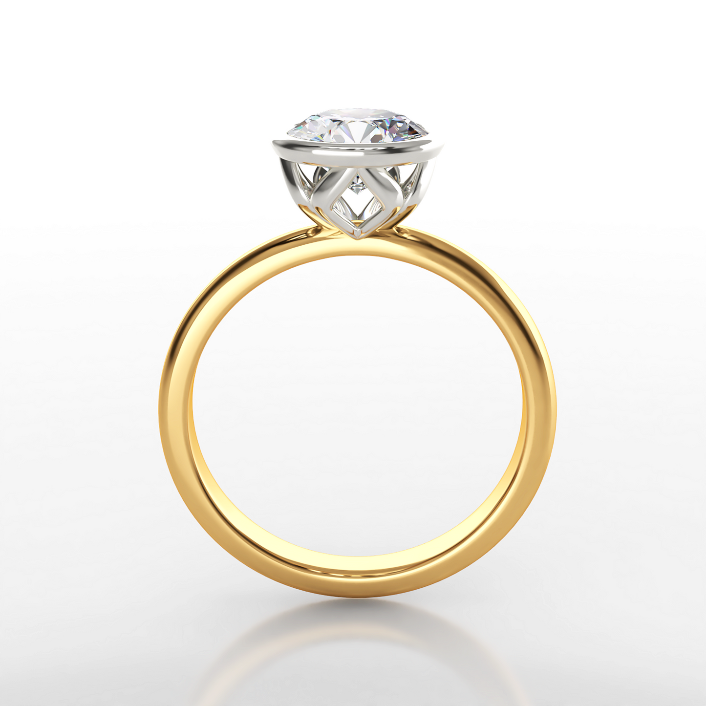 Lumina: Classic Diamond Solitaire Engagement Ring - Neil Rayment Goldsmiths