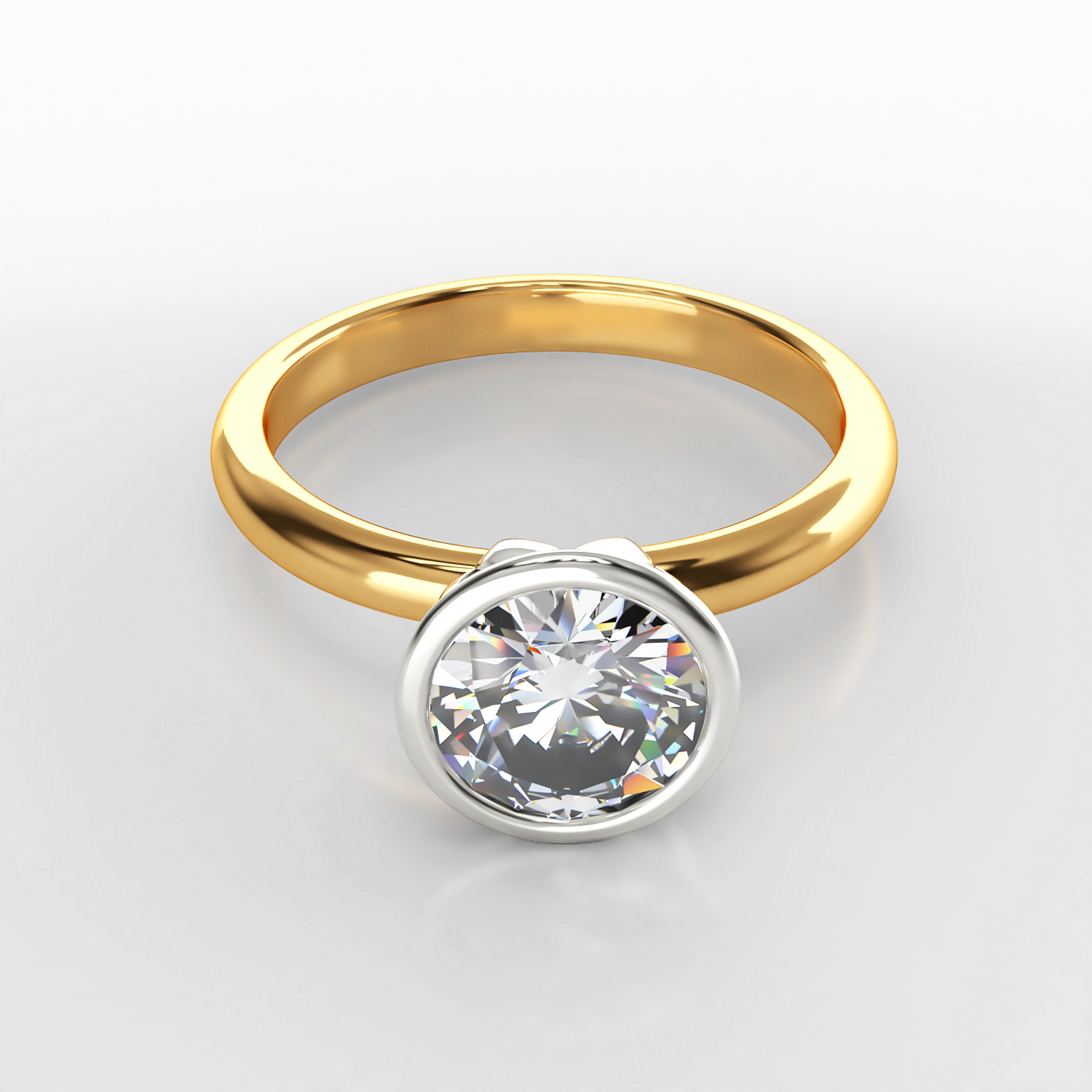 Lumina: Classic Diamond Solitaire Engagement Ring - Neil Rayment Goldsmiths