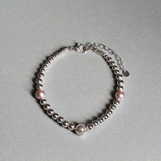 Midsummer Night's Pearl Collection: Titania Bracelet - Lilac Pearl Bracelet - Neil Rayment Goldsmiths