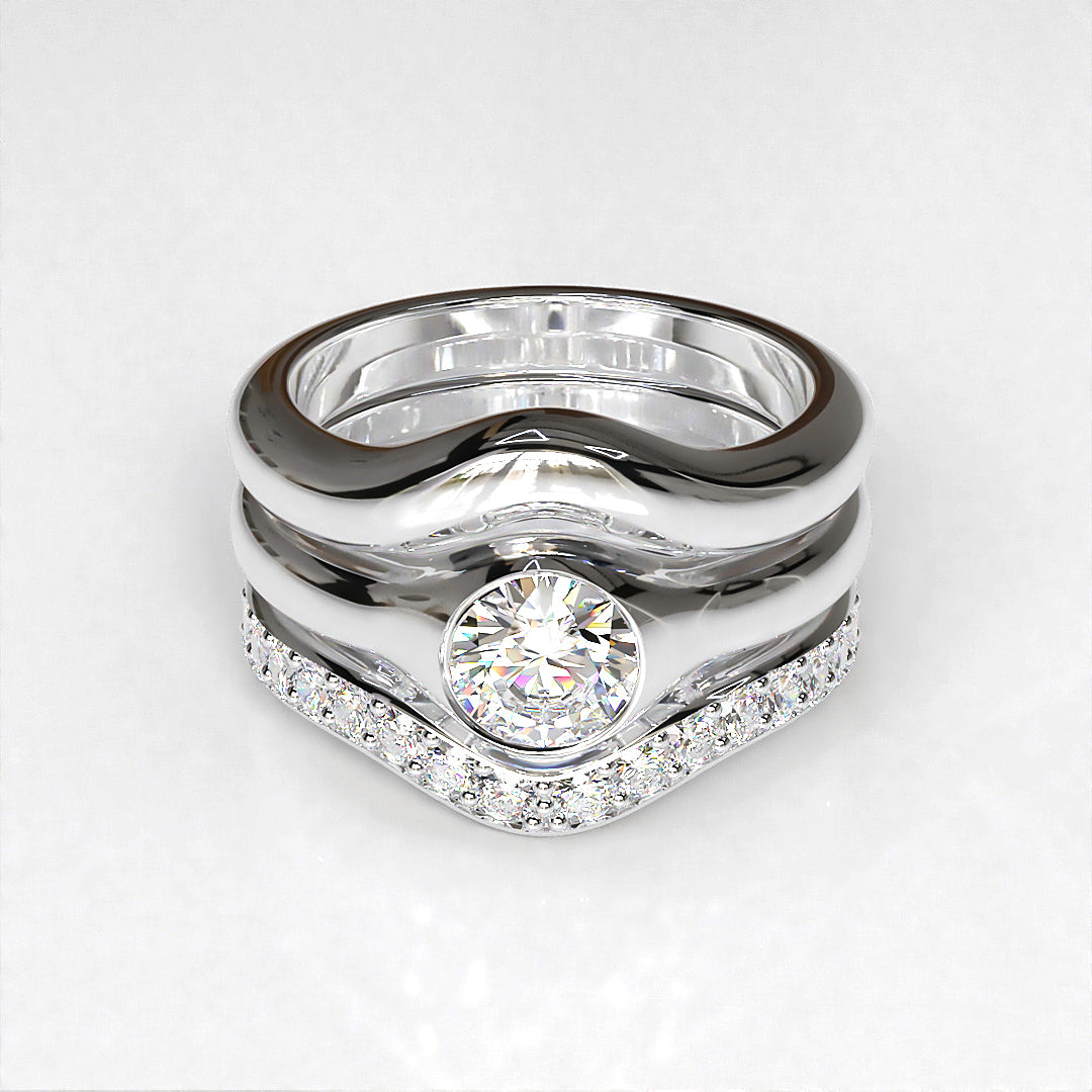 Simplicity: Platinum Full Diamond Set Eternity Ring - Neil Rayment Goldsmiths