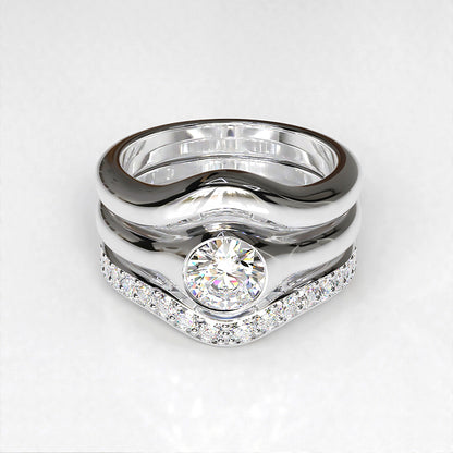 Simplicity: Platinum Fitted Wedding Ring