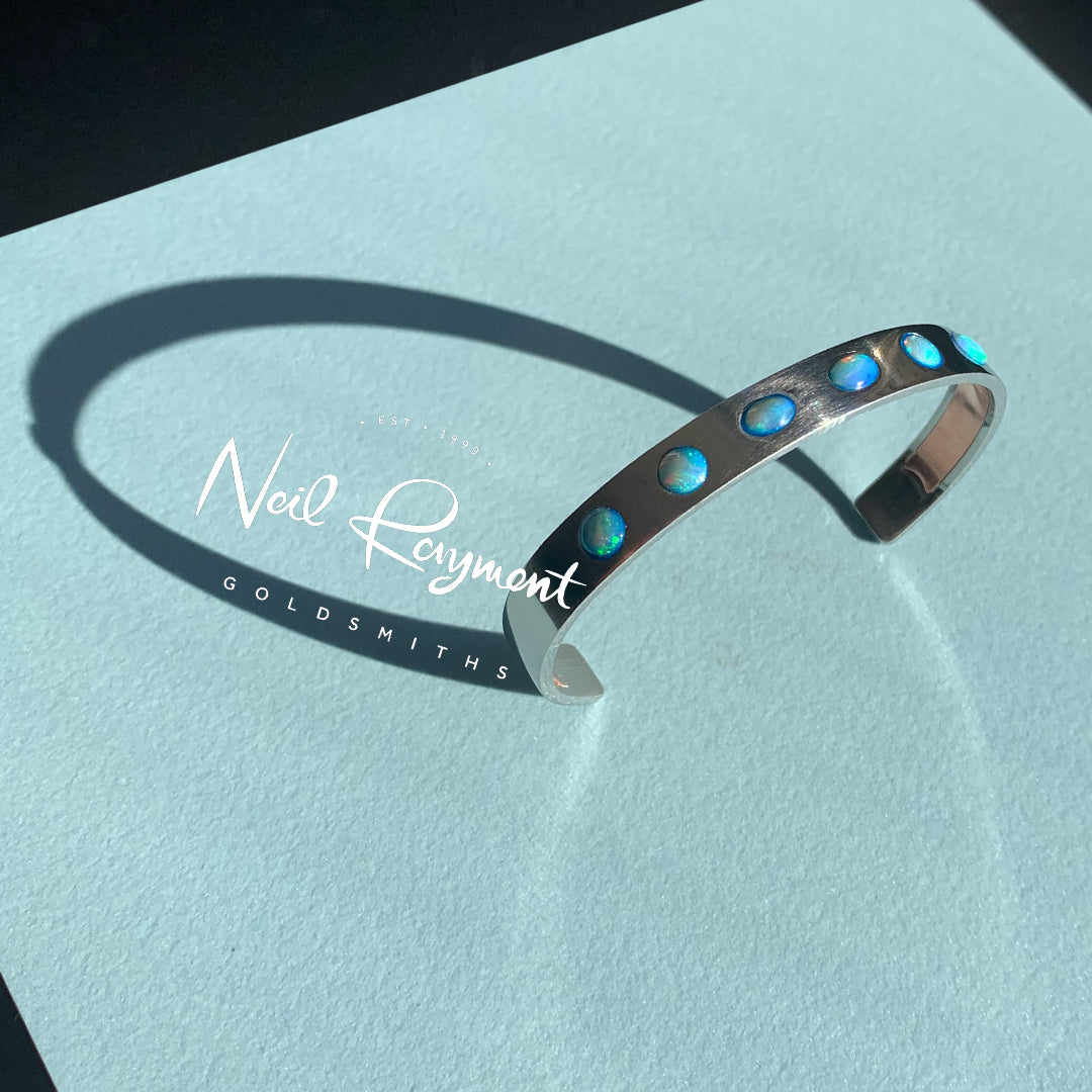 Opal bracelet store mens