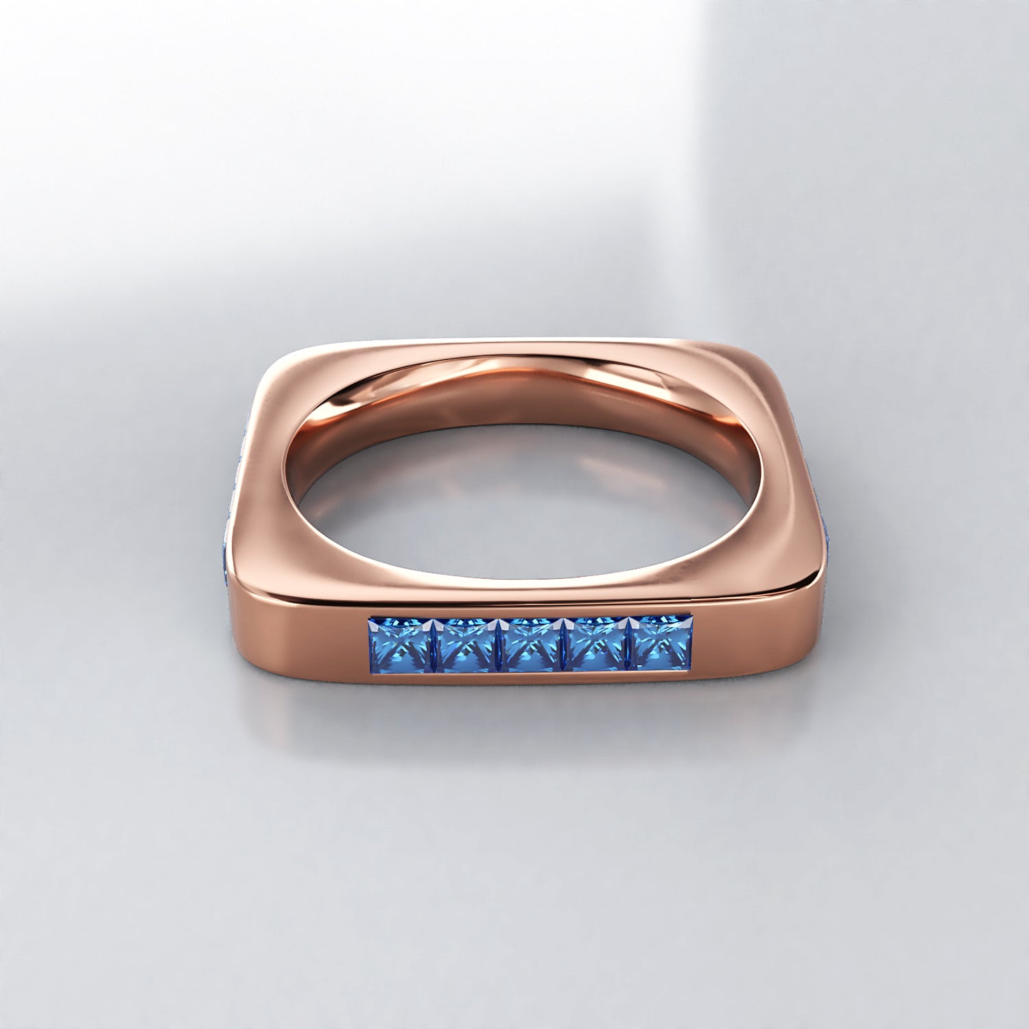 Square wedding clearance band