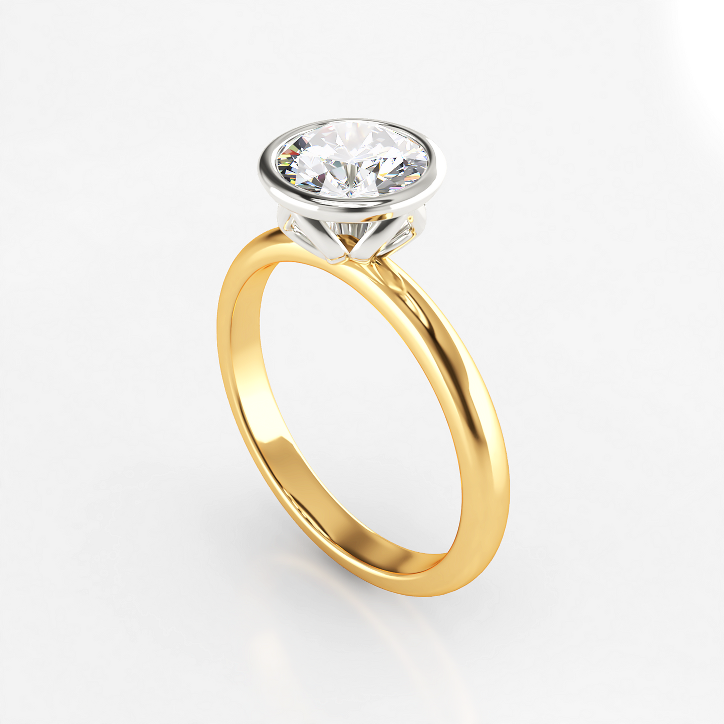 Lumina: Classic Diamond Solitaire Engagement Ring - Neil Rayment Goldsmiths