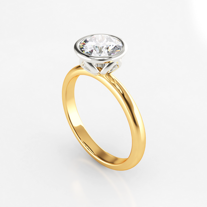 Lumina: Classic Diamond Solitaire Engagement Ring - Neil Rayment Goldsmiths