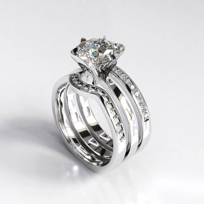 Sophie: Platinum Diamond Set Eternity Ring