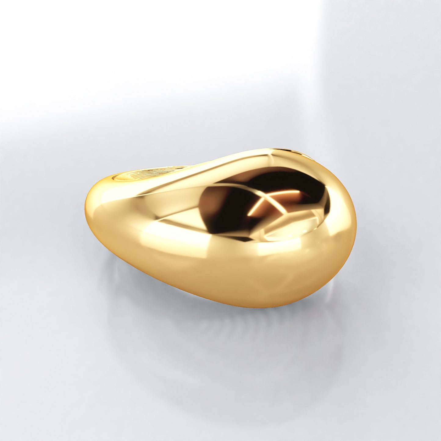 Beginning: 18ct Yellow Gold-Plated Sterling Silver Ring